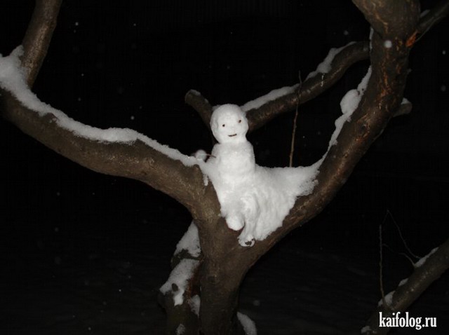Снеговики (60 фото)