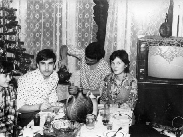 Как отмечали Новый Год в СССР (45 фото)