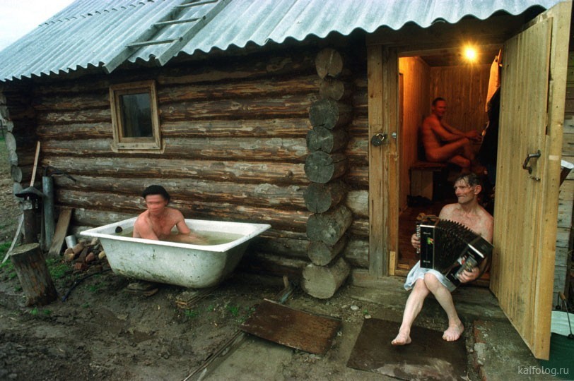 В русской бане  - 16 фото
