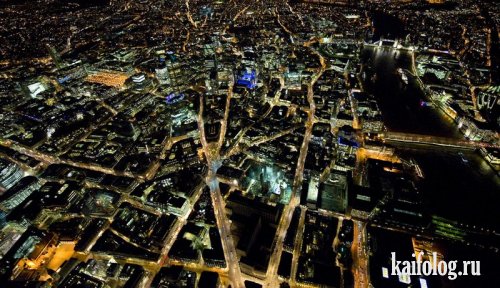 Лондон в ночи (10 фото)