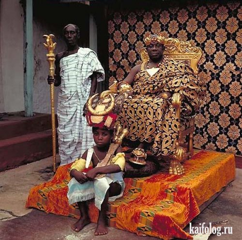 Королевские семьи Африки (14 фото)