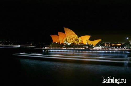 Фестиваль света в Сиднее (15 фото)