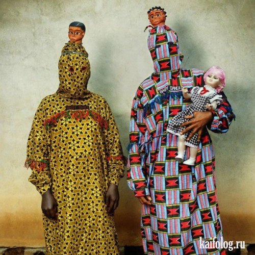 А вот мода из Африки (9 фото)