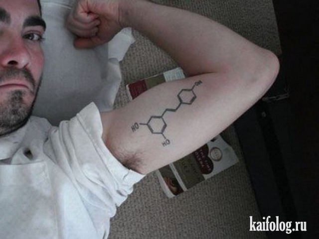 Научные татуировки (30 фото)