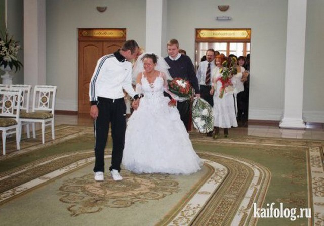 Свадебные приколы (40 фото)
