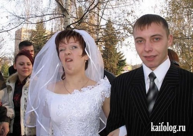 Самые прикольные свадьбы 2010 года (60 фото)