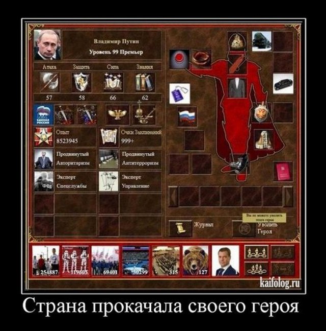 Чисто русские демотиваторы 2010 (120 фото)