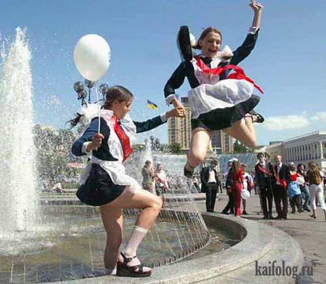 Последний звонок в школах России (35 фотографий)
