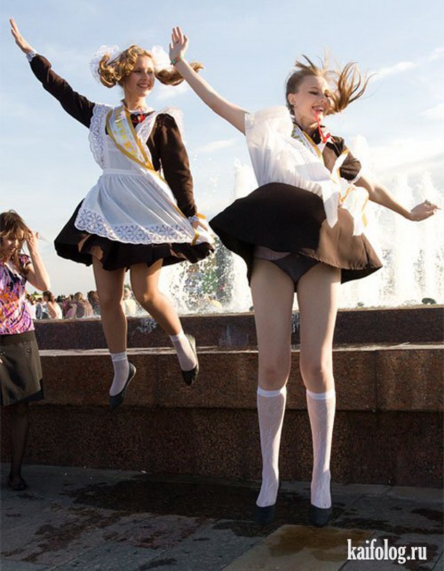 Последний звонок в школах России 2011 (50 фото)
