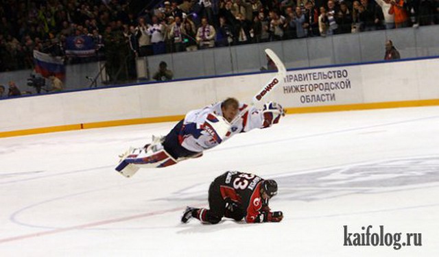 Приколы про хоккей (55 фото)