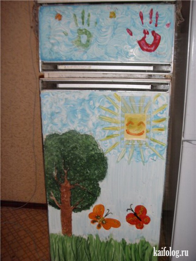 Приколы про холодильники (35 фото)