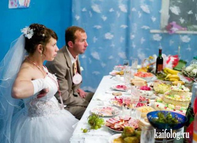 Приколы и маразмы со свадеб (50 фото)