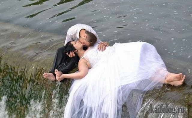 Прикольная свадьба в Донецке (20 фото)