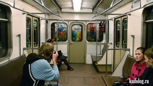 Приколы про метро (50 фото)