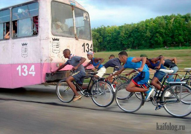 Велосипедисты-неудачники (50 фото)