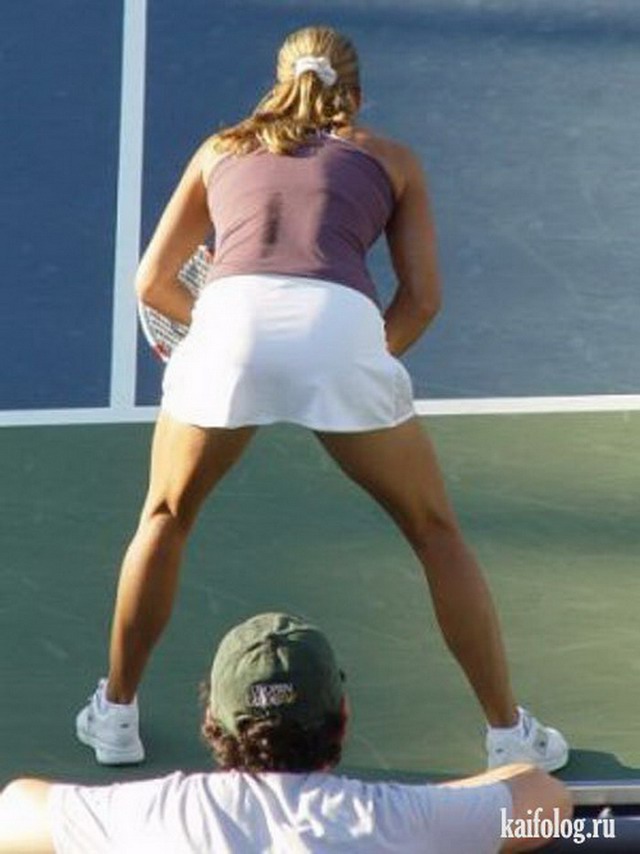 Прикольный теннис (70 фото)