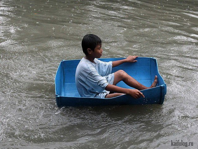 Наводнение - не повод для расстройства (55 фото)