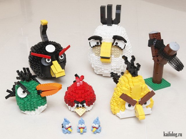 Angry Birds и омская птица (70 картинок)