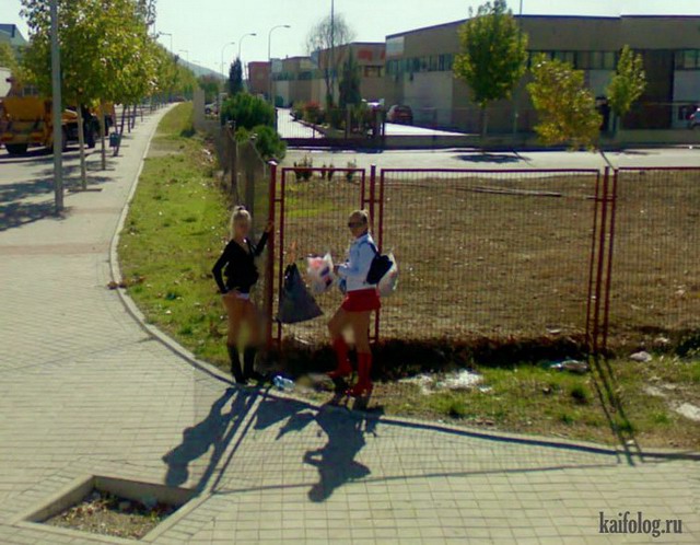 Приколы Google Street View (40 фото)