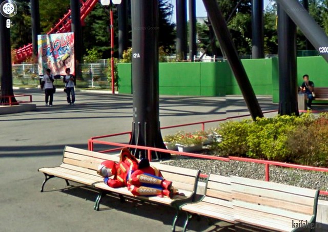 Приколы Google Street View (40 фото)