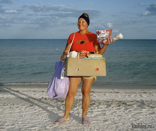 Пляжные торговцы (50 фото)