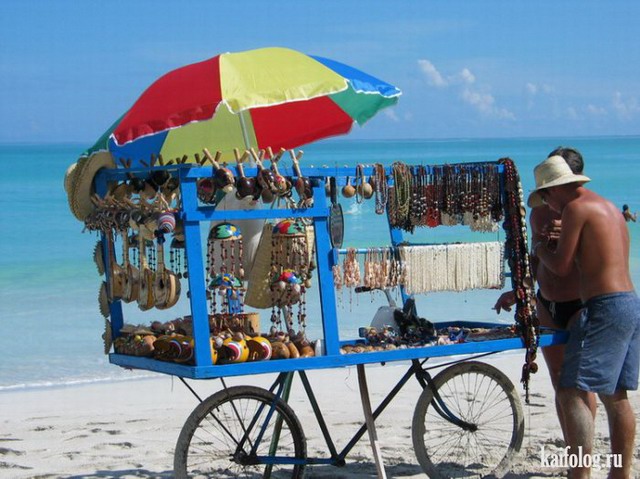 Пляжные торговцы (50 фото)