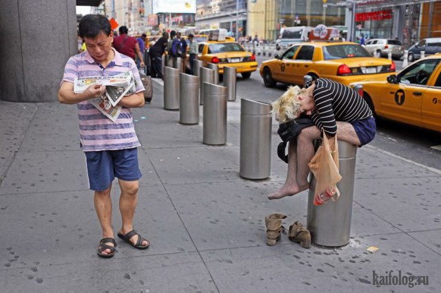Жизнь жителей Нью-Йорка (40 фото)