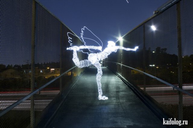 Световые граффити от Darren Pearson (60 фото)