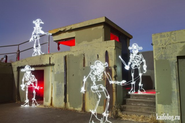 Световые граффити от Darren Pearson (60 фото)