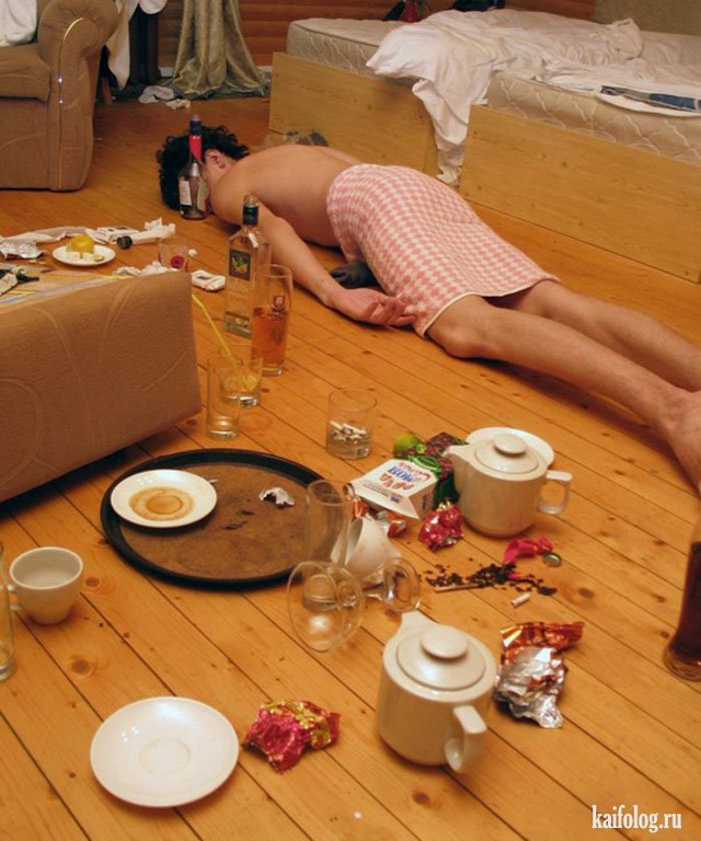 Приколы про пьяных людей (50 фото)