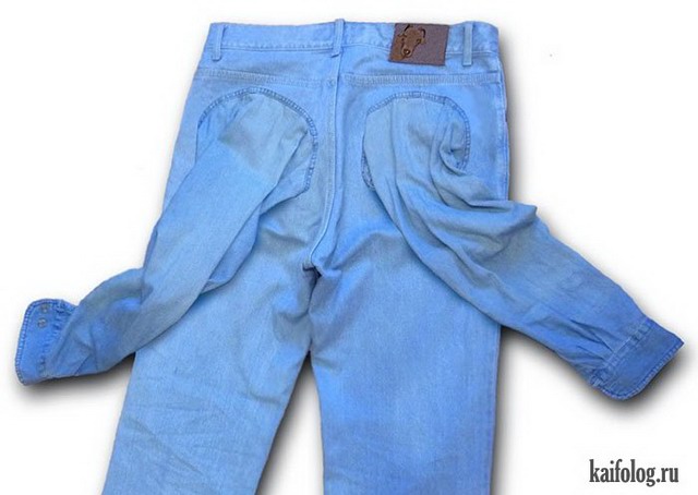 Прикольные джинсы (50 фото)