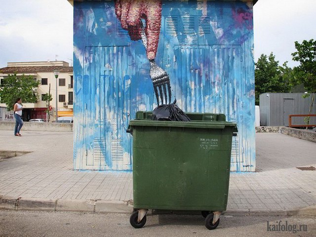Уличные граффити (45 фото)