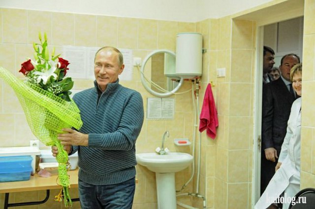 День рождения Путина (40 фото)