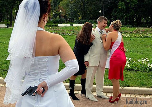 Свадебные приколы (50 фотографий)