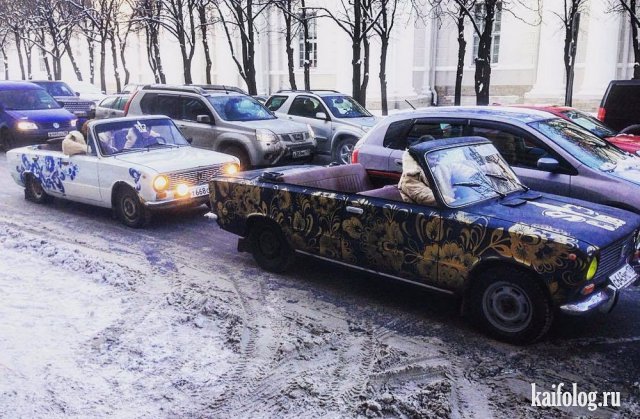 Русские приколы на дорогах (55 фото)