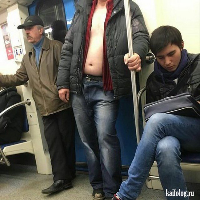 Русские модники в метро (40 фото)