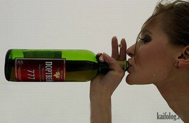 Действие алкогольных напитков (8 картинок)