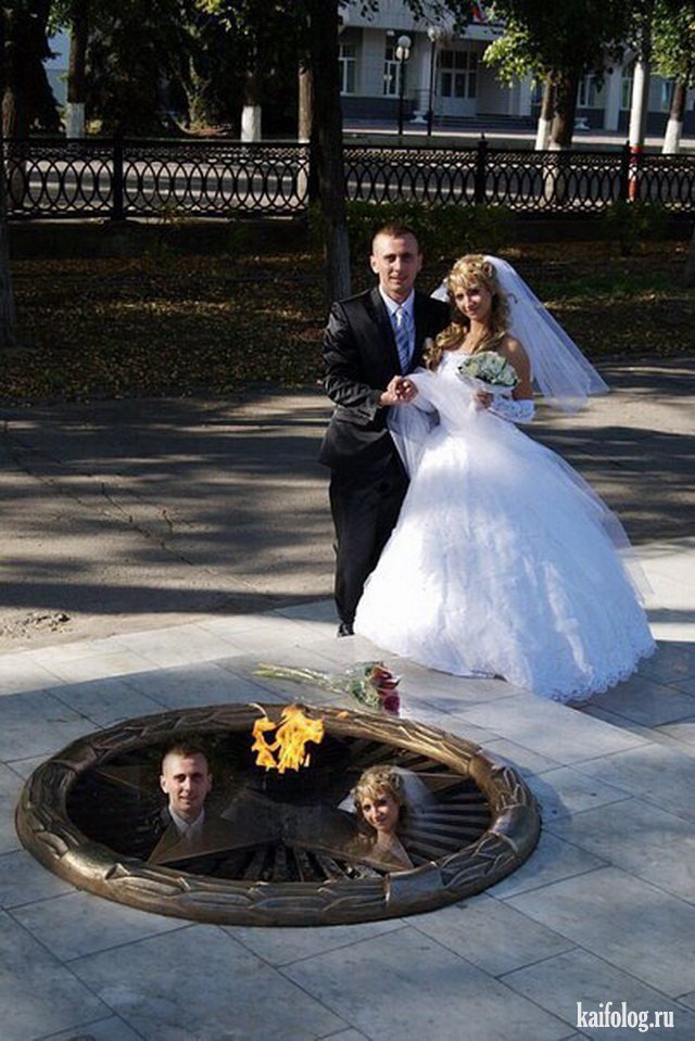 Как испортить свадебное фото (45 примеров)