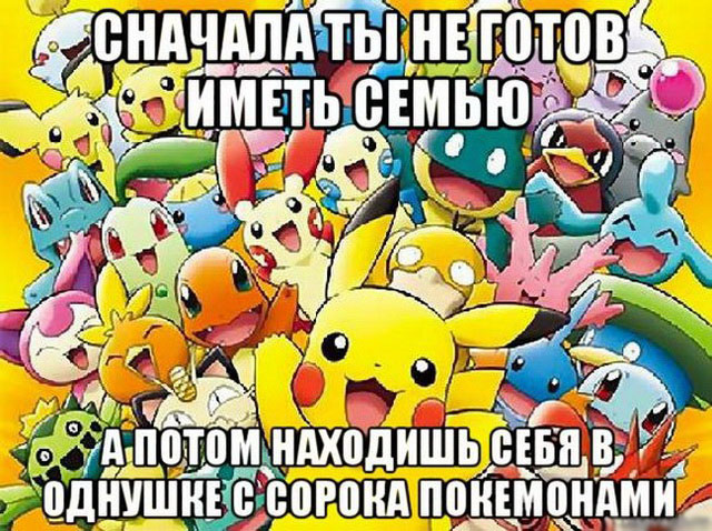 Ловля покемонов или Pokemon Go