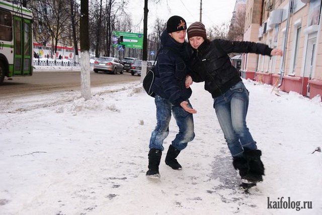 Зимние танцы (40 фото)