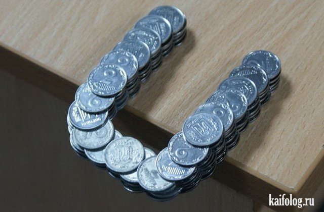 Фигуры из монет (35 фото)