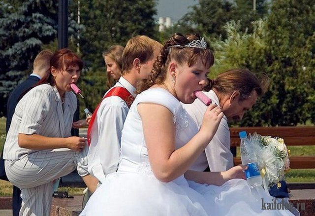 Жуткие свадьбы из социальных сетей (60 фото)