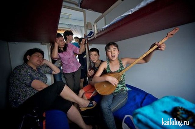 Ужасы российских поездов (45 фото)
