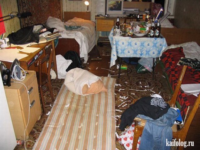 Российские общежития (45 фото)