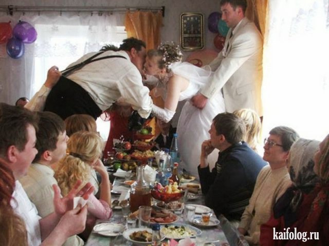 Нелепые свадебные фото (50 фото)
