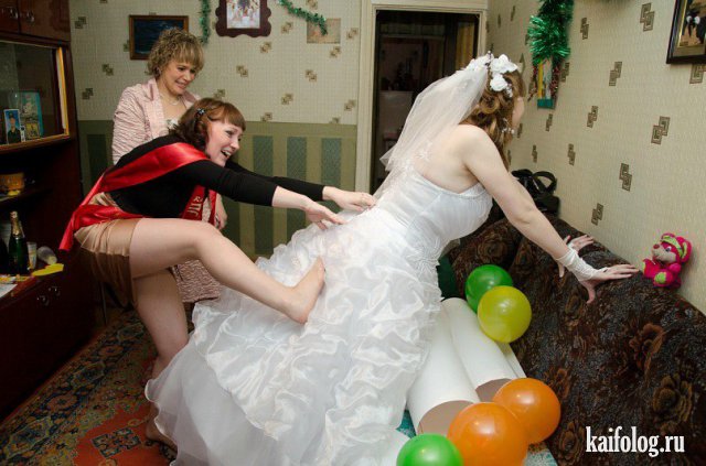 Русские свадебные фото или свадьбы по-русски