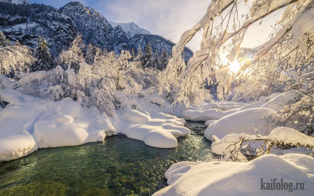 Настоящая красивая зима (55 фото)
