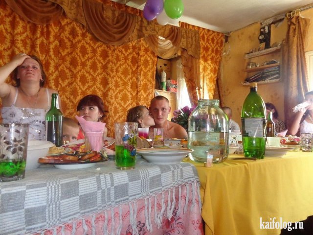 Маразмы с русских свадеб (55 фото)