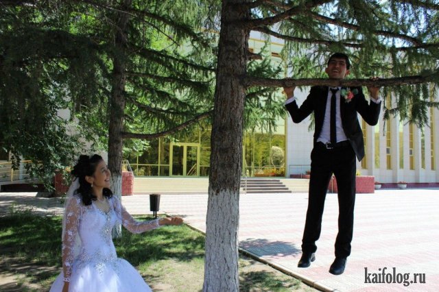 Маразмы с русских свадеб (55 фото)