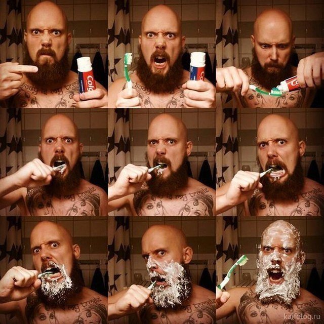 Приколы про зубную пасту (50 фото)